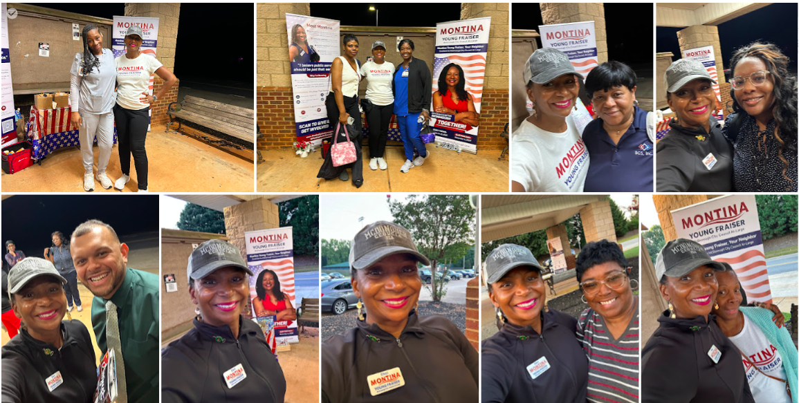 Early Morning Connections at the McDonough Park-and-Ride