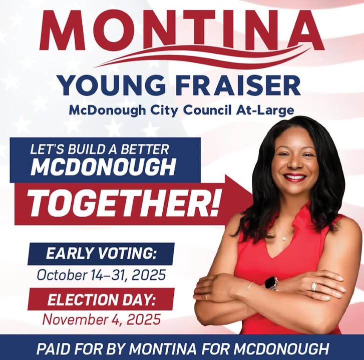 Polls Are Open: Early Voting Starts Now in McDonough (7 AM–7 PM)!