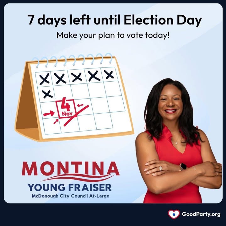 McDonough and Henry County — 8,763 Have Voted!