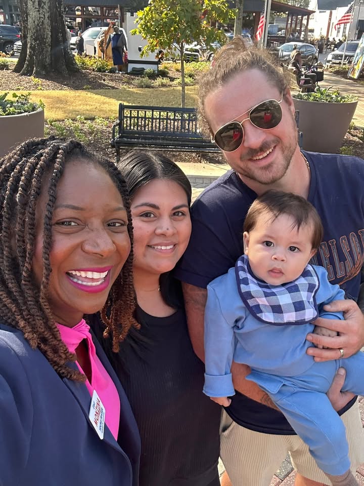 Smiles, Stories, and Votes: The Thrill of Meeting Voters on McDonough Square