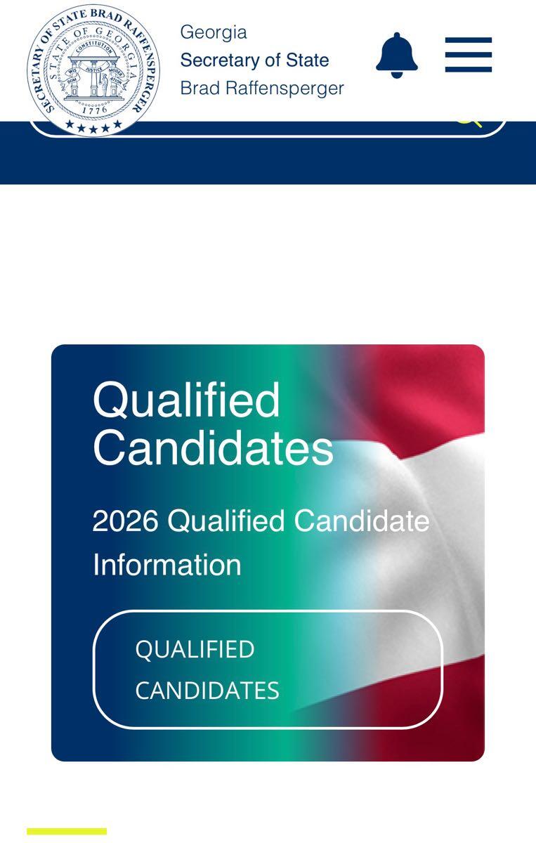 Henry County Candidate Qualification Update